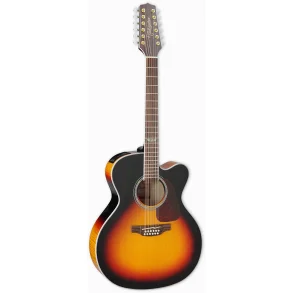 Takamine GJ72CE-12BSB Brownburst