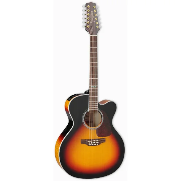 Takamine GJ72CE-12BSB Brownburst