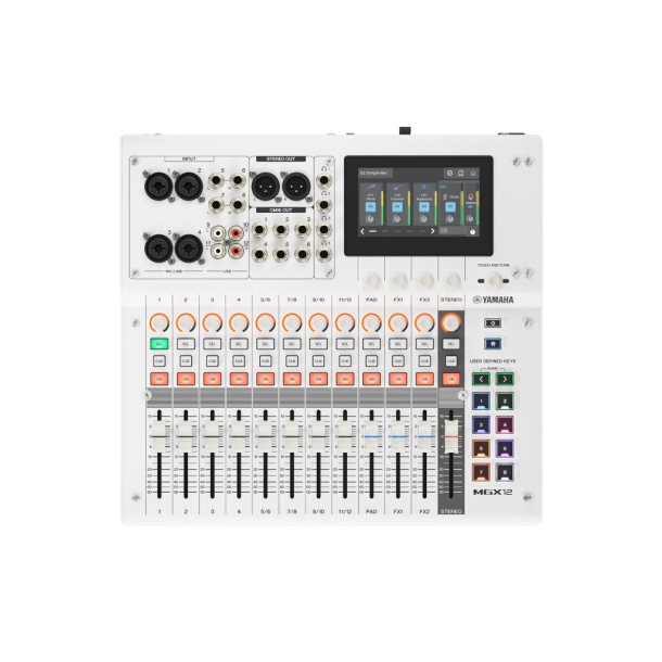Yamaha MGX12, 18-channel Digital Mixing Console, white