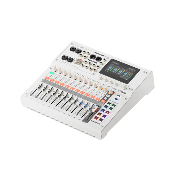 Yamaha MGX12V, 18-channel Digital Mixing Console with Video Interface, white