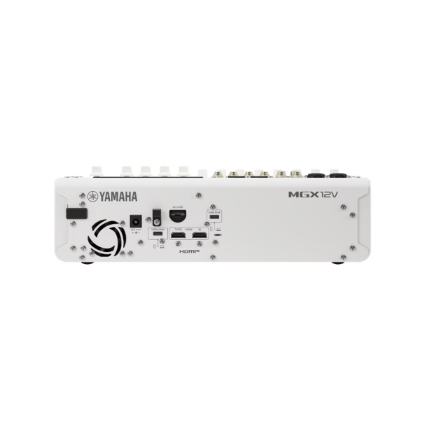 Yamaha MGX12V, 18-channel Digital Mixing Console with Video Interface, white