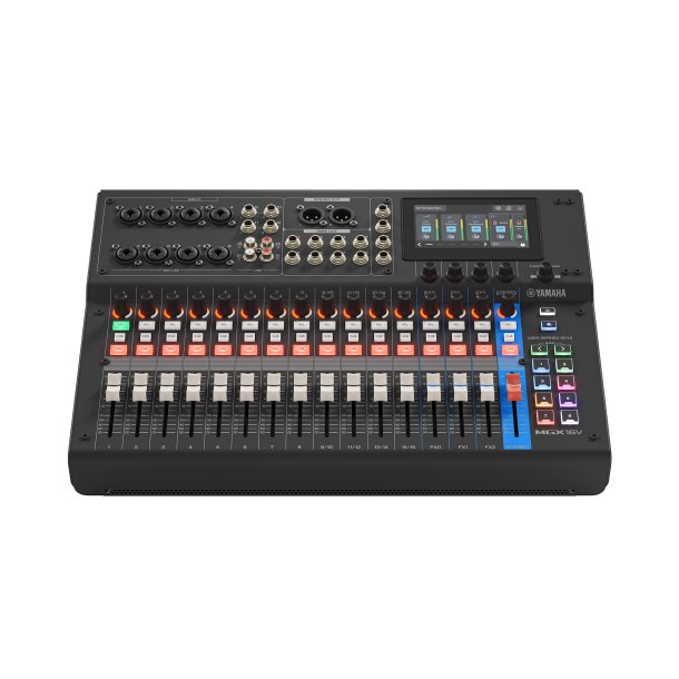 Yamaha MGX16V, 22-channel Digital Mixing Console with Video Interface, black