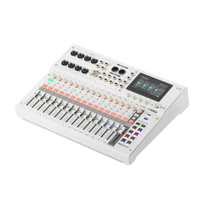 Yamaha MGX16V, 22-channel Digital Mixing Console with Video Interface, white