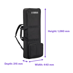 Yamaha KB650 Soft Case Keyboard Taske